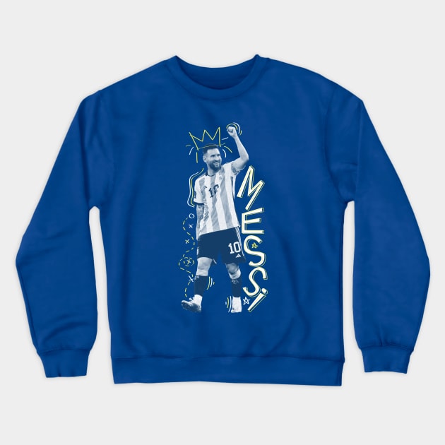 MESSI Crewneck Sweatshirt by teeteet